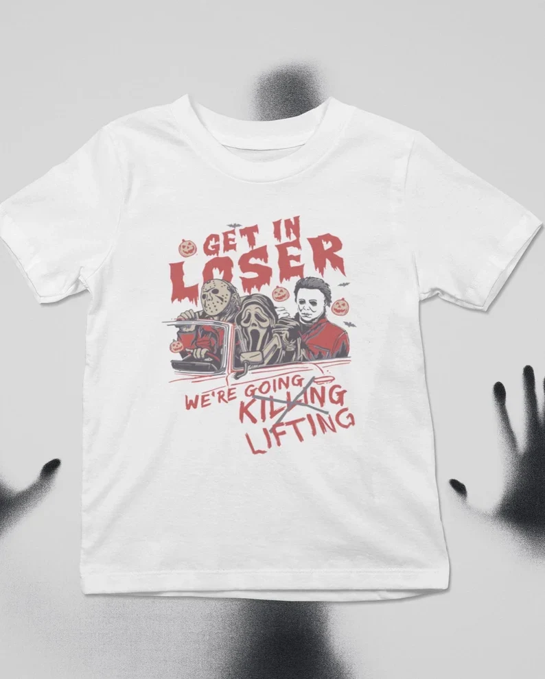 Were Going Lifting Gym Shirt, Retro Halloween Tshirt, Horror Gym Shirt, Weightlifting Shirt, Gym Pump Cover, Workout Shirt, Fitness Shirt