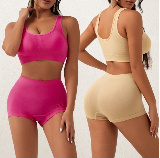 Comfortable exercise yoga shockproof bra, no trace, anti glare and beautiful vest