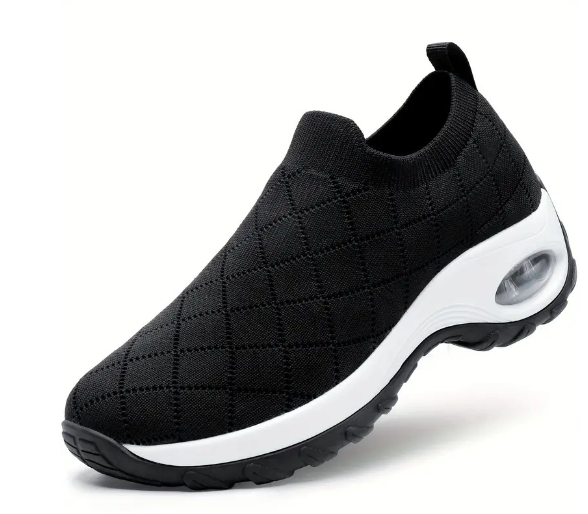Fly woven socks, one foot casual shoes, breathable and simple air cushion sports shoes
